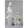 Image 1 : TWO BLANC DE CHIN ORIENTAL FIGURES