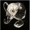 Image 3 : A GROUP OF FOUR COLORLESS GLASS ELEPHANTS