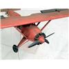 Image 3 : A RED- AND BLACK-PAINTED MODEL AIRPLANE