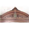 Image 2 : A VICTORIAN CARVED WALNUT AND FIGURED MAPLE WARDROBE