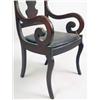 Image 4 : AN EMPIRE STYLE MAHOGANY ARMCHAIR