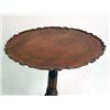 Image 3 : A GEORGE II CARVED MAHOGANY PIECRUST TEA TABLE