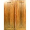 Image 3 : A VICTORIAN POPLAR TWO DOOR ARMOIRE