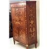 Image 6 : A NEOCLASSICAL STRING-INLAID MARQUETRY MAHOGANY SECRETAIRE A`ABATTANT