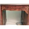 Image 4 : A VICTORIAN LEATHER-INSET MAHOGANY DESK
