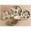 Image 1 : A MISCELLANEOUS GROUP OF POLYCHROME AND FLORAL-DECORATED PORCELAIN TABLE ARTICLES
