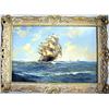 Image 1 : A FRAMED OIL ON CANVAS