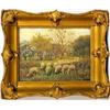 Image 1 : A FRAMED OIL ON BOARD