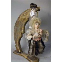 A COMPOSITION AND MIXED MEDIA FIGURAL GROUP