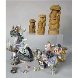 A MISCELLANEOUS GROUP OF TABLE ARTICLES