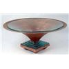 Image 1 : A FOOTED COPPER COMPOTE