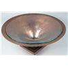 Image 2 : A FOOTED COPPER COMPOTE