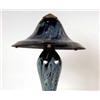 Image 2 : AN MARBLEIZED COBALT ART GLASS TABLE LAMP