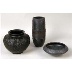 TWO EARTHENWARE VESSELS