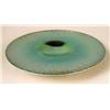 Image 1 : AN IRIDESCENT ART GLASS CIRCULAR FOOTED SERVING PLATTER