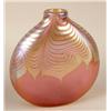 Image 4 : A GROUP OF THREE IRIDESCENT ART GLASS VASES