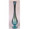 Image 2 : THREE IRIDESCENT BLUE ART GLASS URN-FORM VASES