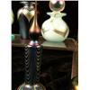 Image 5 : A GROUP OF TEN IRIDESCENT GLASS MINIATURE PERFUME BOTTLES