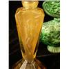 Image 5 : A GROUP OF FIVE ART NOUVEAU STYLE GLASS PERFUME BOTTLES