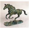 Image 1 : A BRONZE HORSE-FORM SCULPTURE