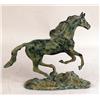 Image 4 : A BRONZE HORSE-FORM SCULPTURE