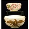 Image 1 : TWO POLYCHROME DECORATED AND PARCEL-GILT PORCELAIN BOWLS
