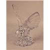 Image 1 : A COLORLESS GLASS EAGLE FORM SCULPTURE