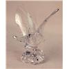 Image 4 : A COLORLESS GLASS EAGLE FORM SCULPTURE