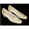 Image 2 : TWO PAIRS OF FROSTED GLASS SHOES