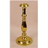 Image 2 : A PAIR OF CAST-BRASS CANDLESTICKS