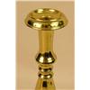 Image 3 : A PAIR OF CAST-BRASS CANDLESTICKS