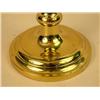 Image 4 : A PAIR OF CAST-BRASS CANDLESTICKS