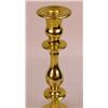 Image 3 : TWO PAIRS OF BRASS CANDLESTICKS