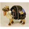 Image 3 : A GROUP OF THREE PAPER MACHE GILT AND JEWEL DECORATED CAMELS
