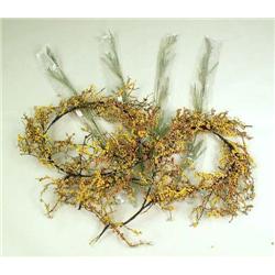 TWO GROUPS OF HOLIDAY GARLAND