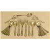 Image 1 : A GROUP OF STERLING SILVER FLATWARE ITEMS