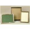 Image 1 : A GROUP OF STERLING SILVER AND SILVER PLATES PICTURE FRAMES