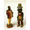 Image 3 : A MISCELLANEOUS GROUP OF POLYCHROME-DECORATED BLACK FIGURINES