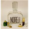 Image 1 : A COLORLESS GLASS NORELL PERFUME BOTTLE