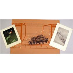 AN UNFRAMED PRINTERS PROOF