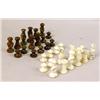 Image 1 : A MARBLE CHESS SET