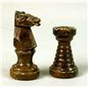 Image 5 : A MARBLE CHESS SET