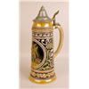 Image 1 : A GLAZED CERAMIC BEER STEIN
