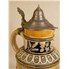 Image 2 : A GLAZED CERAMIC BEER STEIN