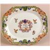 Image 1 : A POLYCHROME FLORAL-DECORATED PORCELAIN OCTAGONAL PLATTER