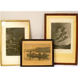 A GROUP OF MISCELLANEOUS PRINTS