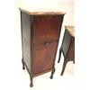 Image 4 : TWO LOUIS XV STYLE MARBLE TOP CABINETS