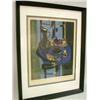 Image 1 : A FRAMED COLORED LITHOGRAPH