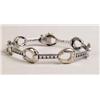 Image 1 : A 14K WHITE GOLD AND DIAMOND EQUESTRIAN MOTIF BRACELET