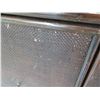 Image 8 : Dark Wooden 4-Door Sideboard Cabinet 80" x  22"W x 34"H (pull knobs are bent)
